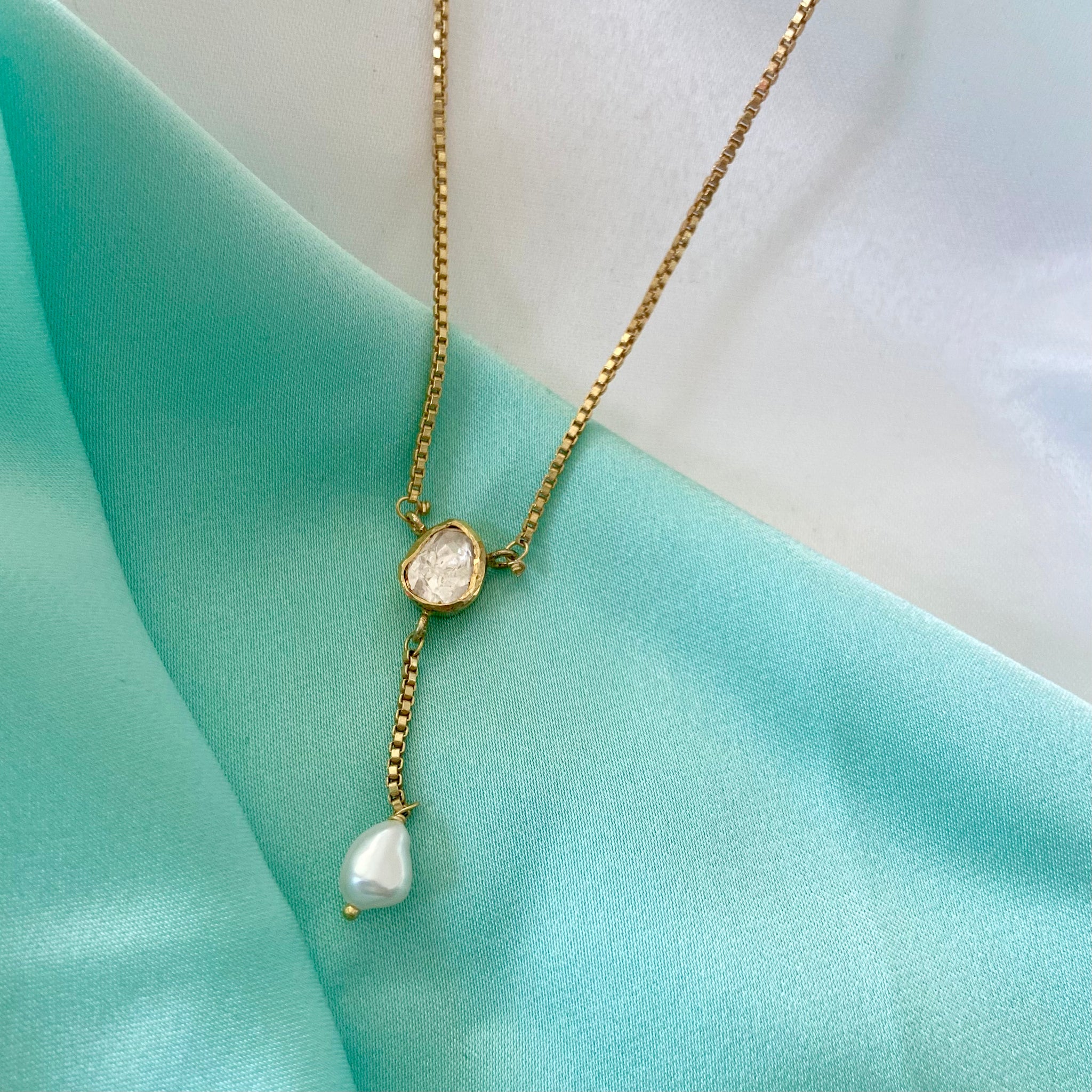 Pearl and Polki Royale Necklace